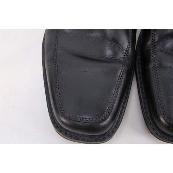 Ecco Seattle Apron Toe Men’s  Black Leather Lace Up Dress Shoes Sz 45 US 11 main image 11